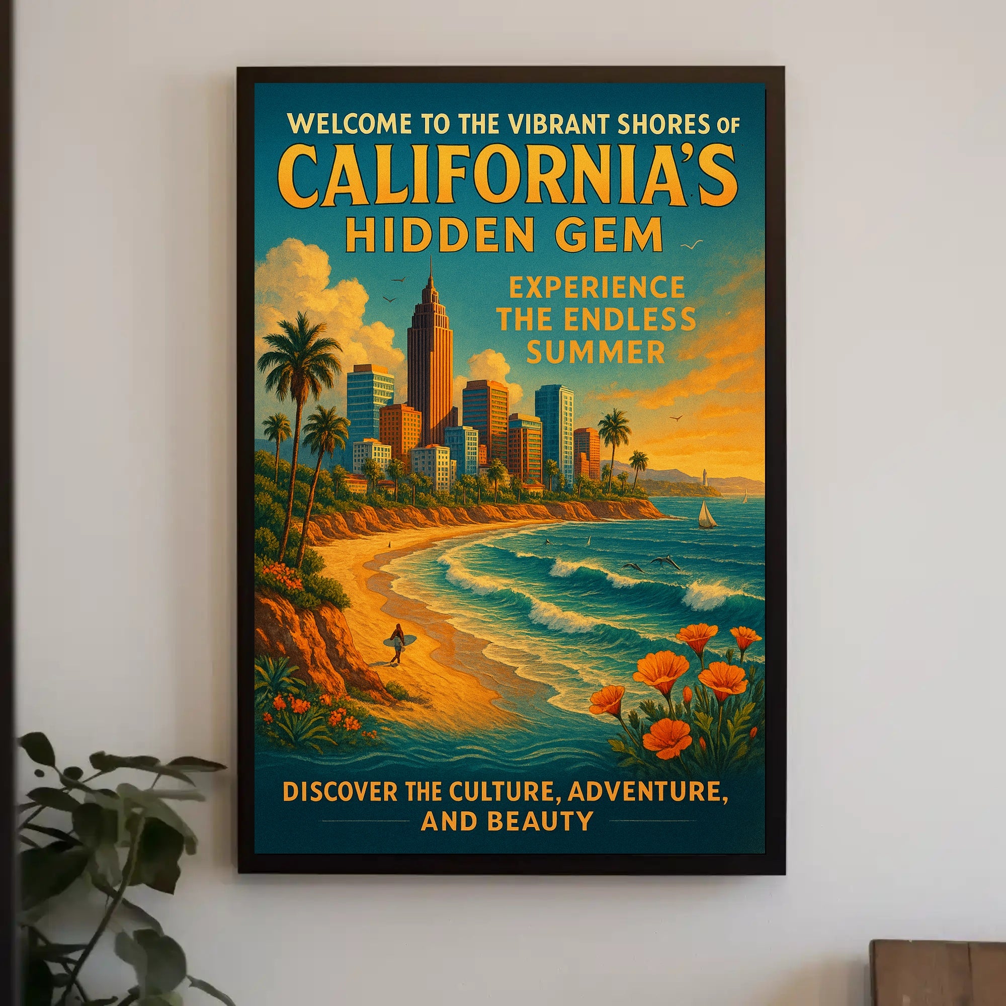 Californias Hidden Gem Poster PosterGoat
