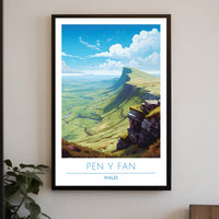 Pen y Fan, Wales Poster