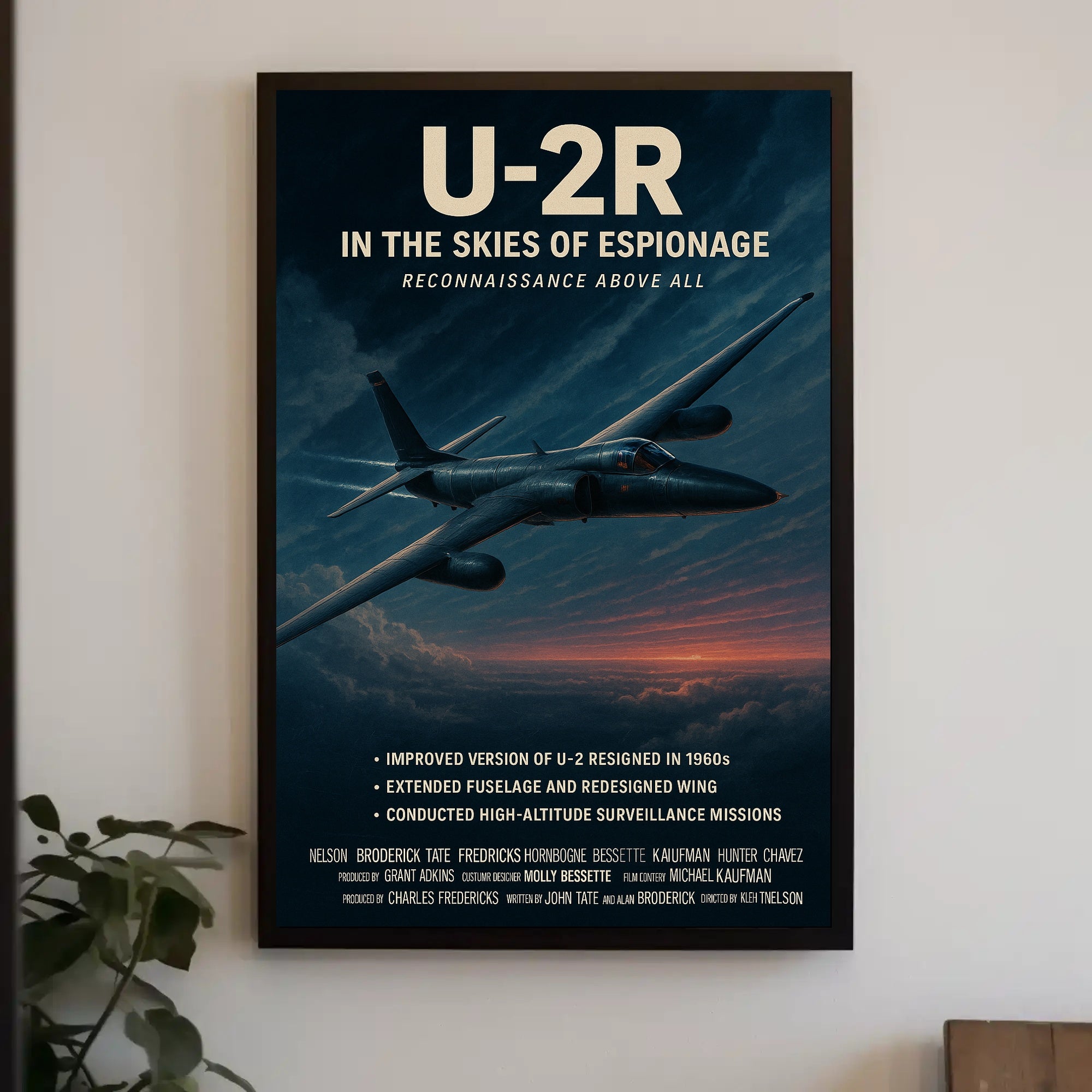 U-2R In the Skies of Espionage Poster PosterGoat