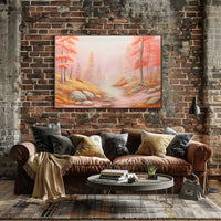 Serene Autumn Landscape Poster