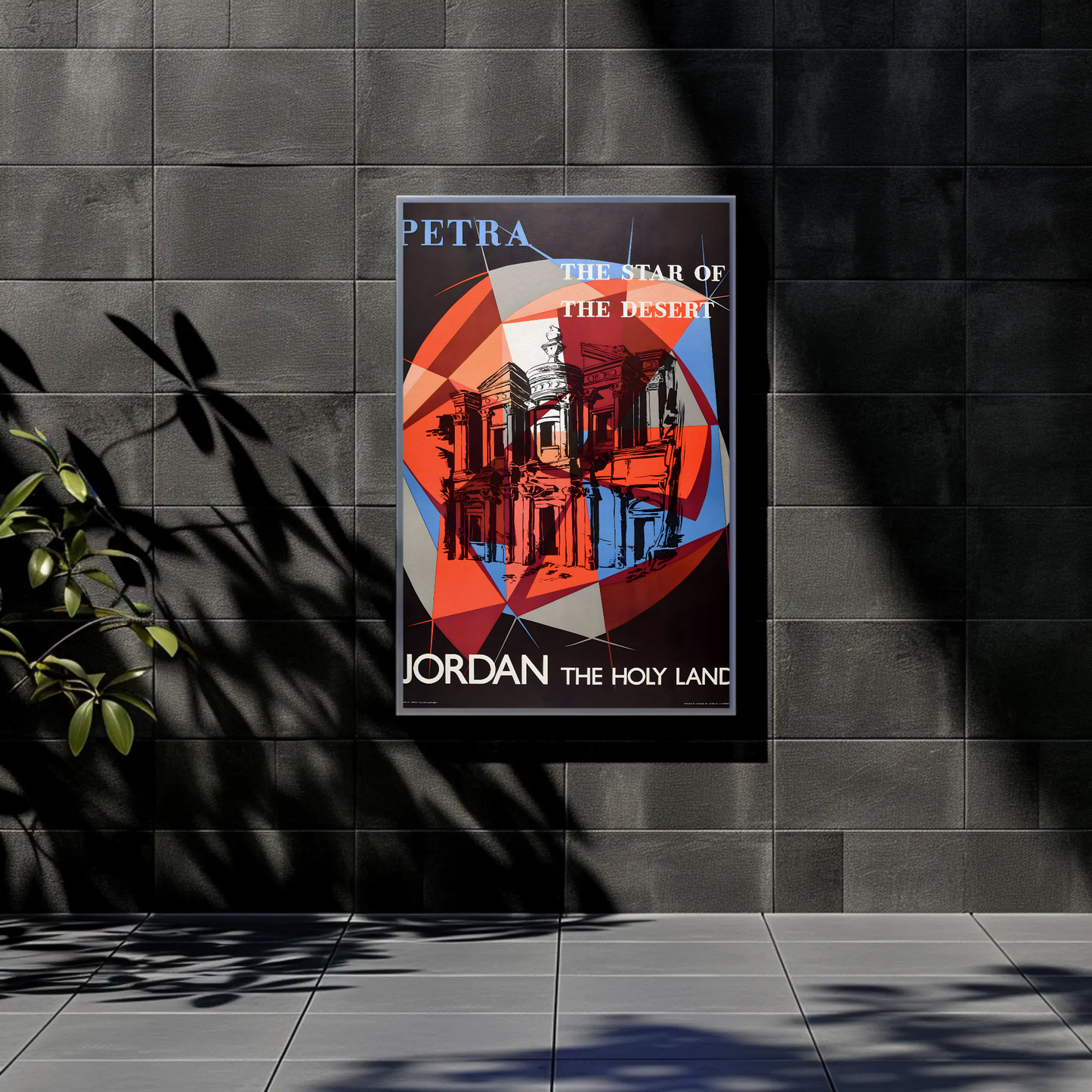 Petra Travel Poster