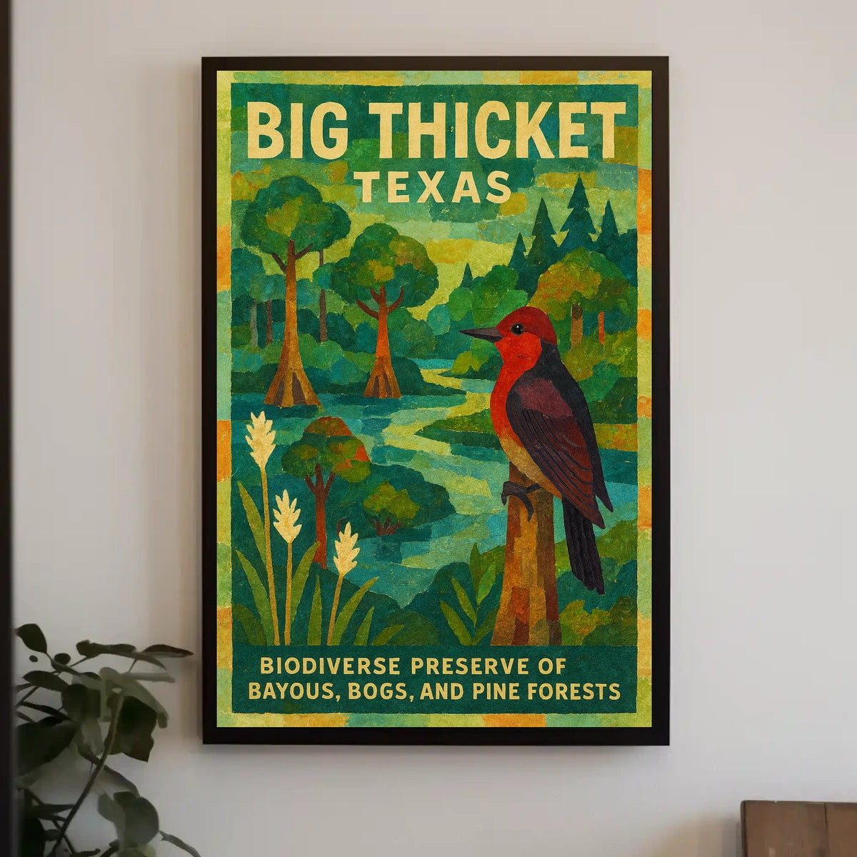 Big Thicket, Texas Poster