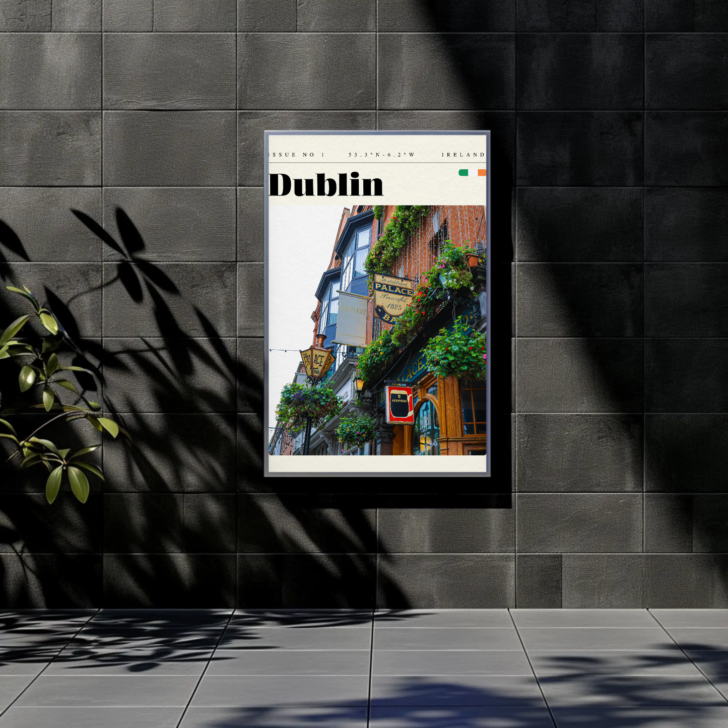 Vintage Poster - Dublin Palace Bar