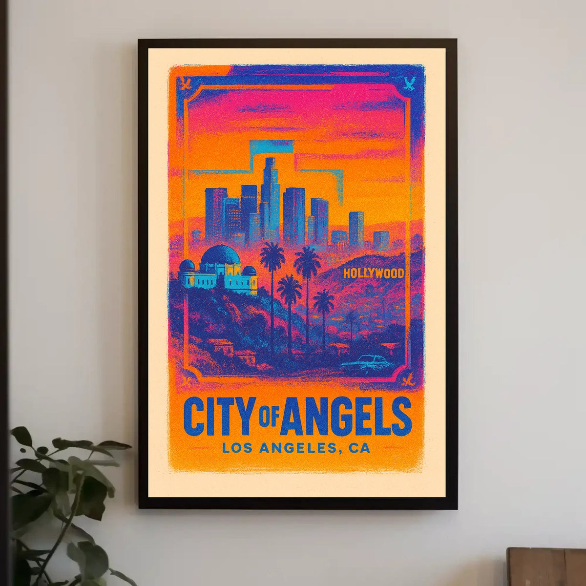 City of Angels Los Angeles, CA Poster