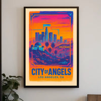 City of Angels Los Angeles, CA Poster