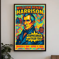 William Henry Harrison 9th President Poster PosterGoat