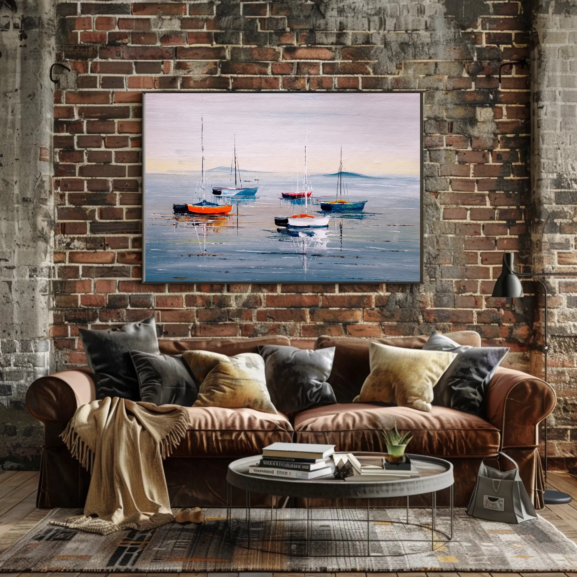 Serene Harbor Poster