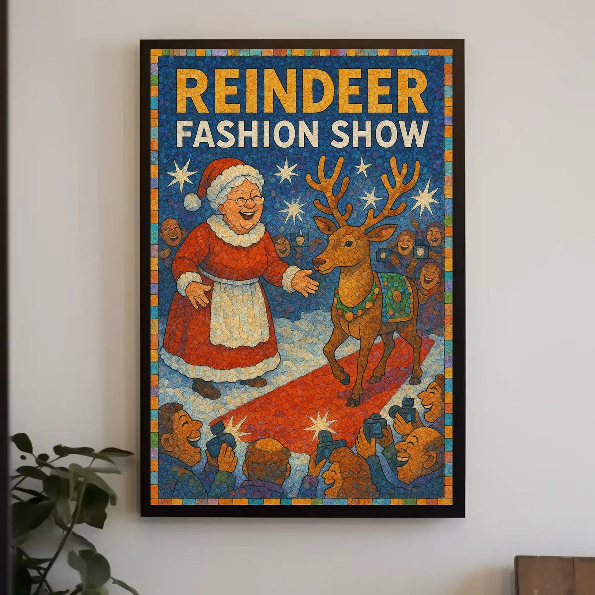 Reindeer Fashion Show Poster