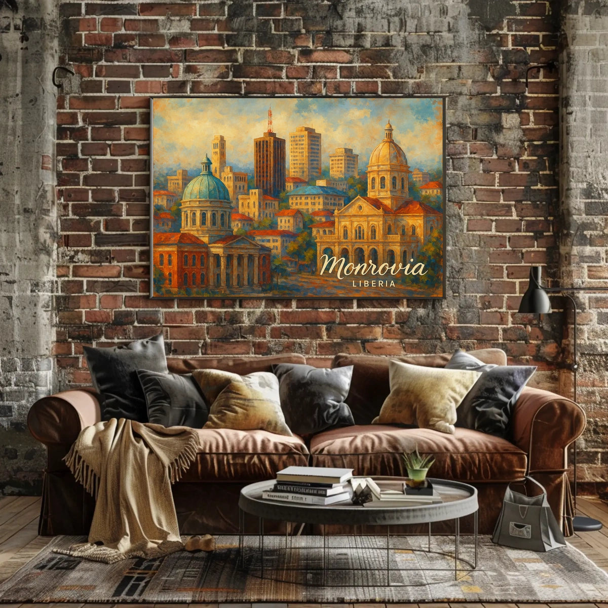Monrovia, Liberia Poster