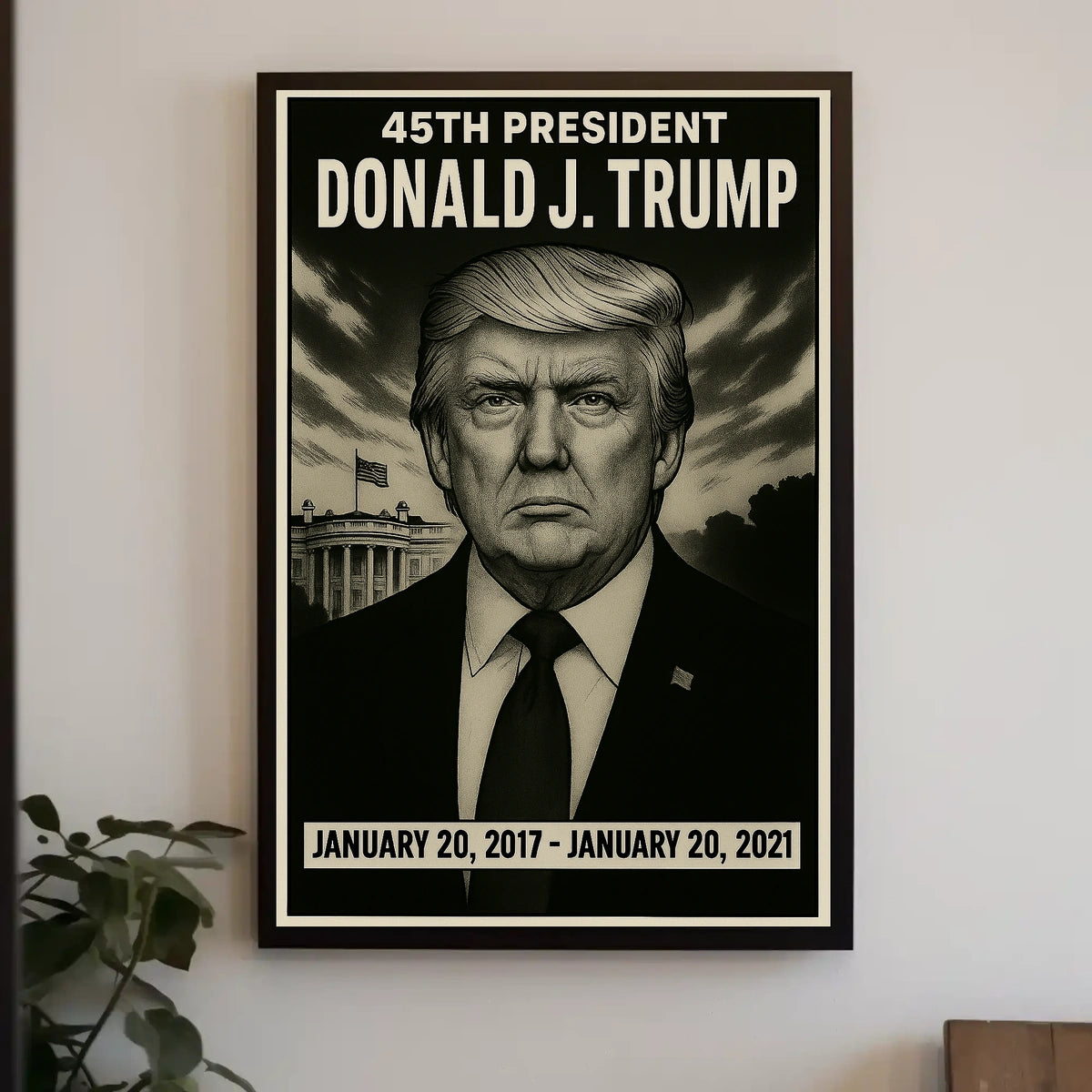 Donald J. Trump 45Th President Poster