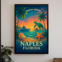 Naples, Florida Paradise Awaits Poster