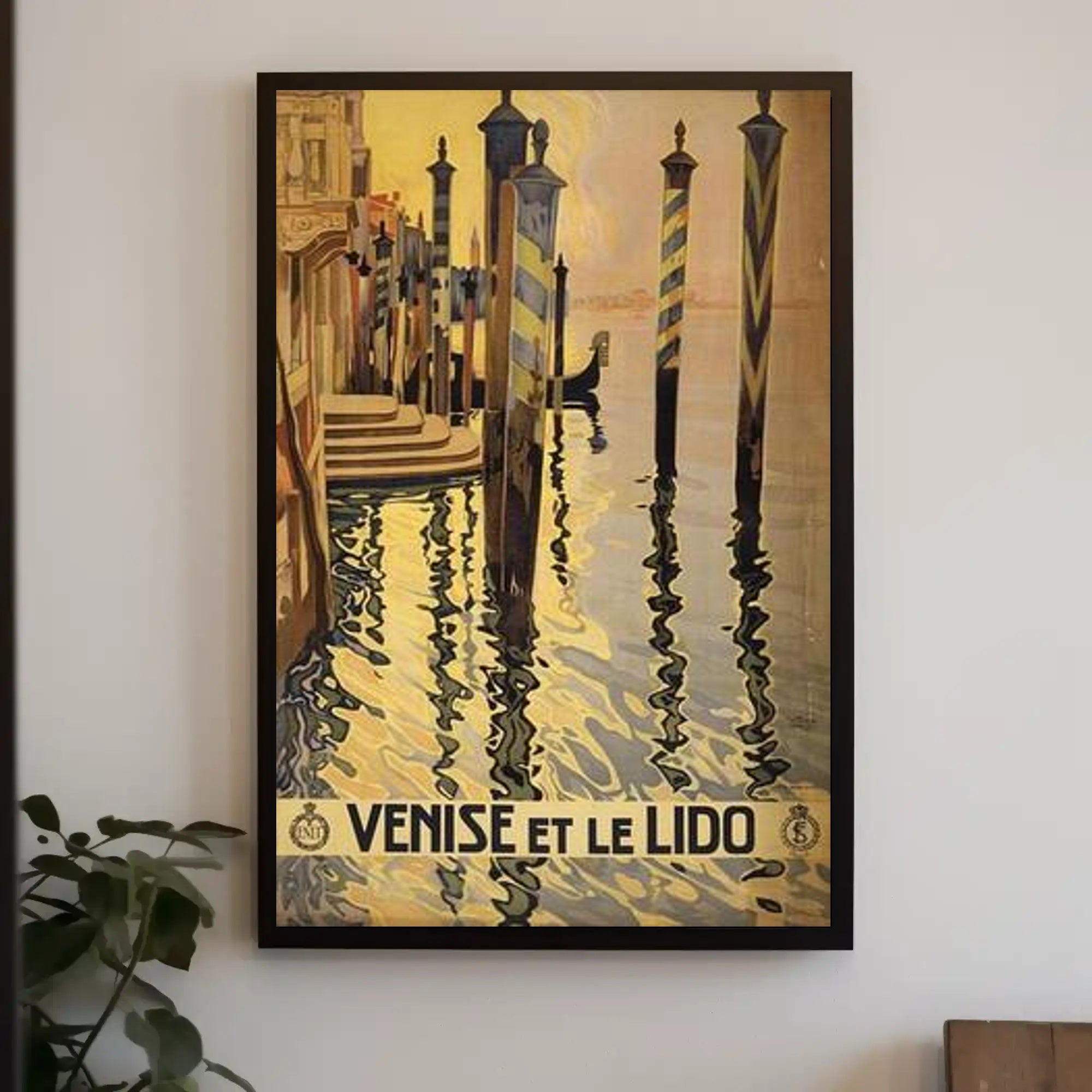 Venise et le Lido Poster PosterGoat