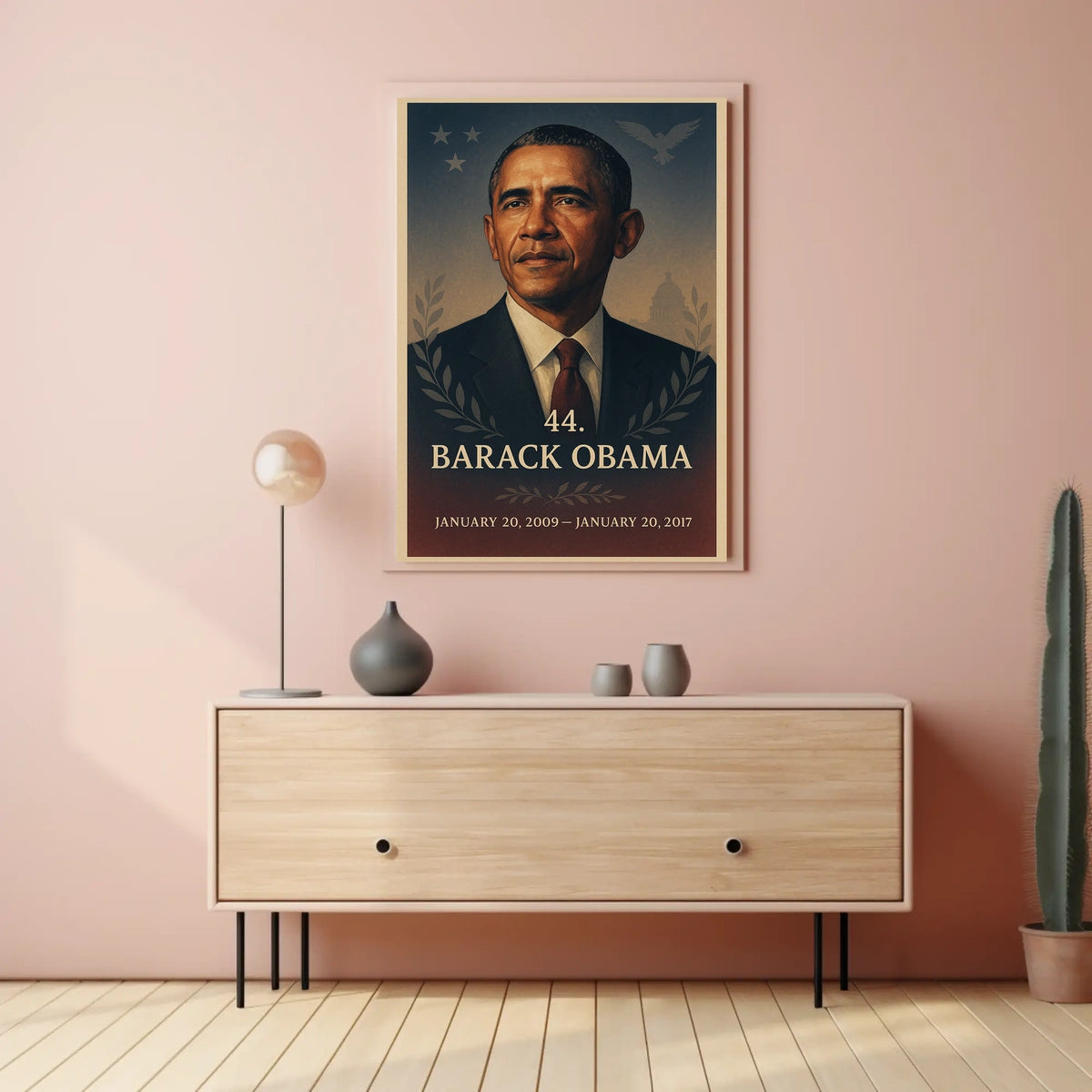 Obama Political Art: Presidential Legacy Poster