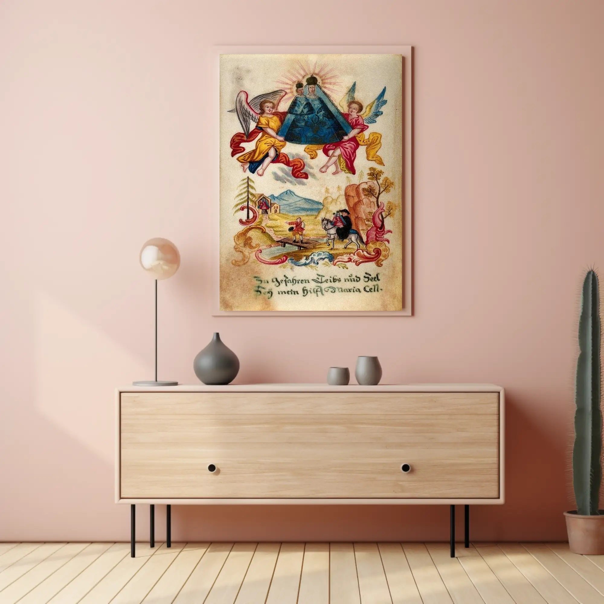 Celestial Protection Poster PosterGoat