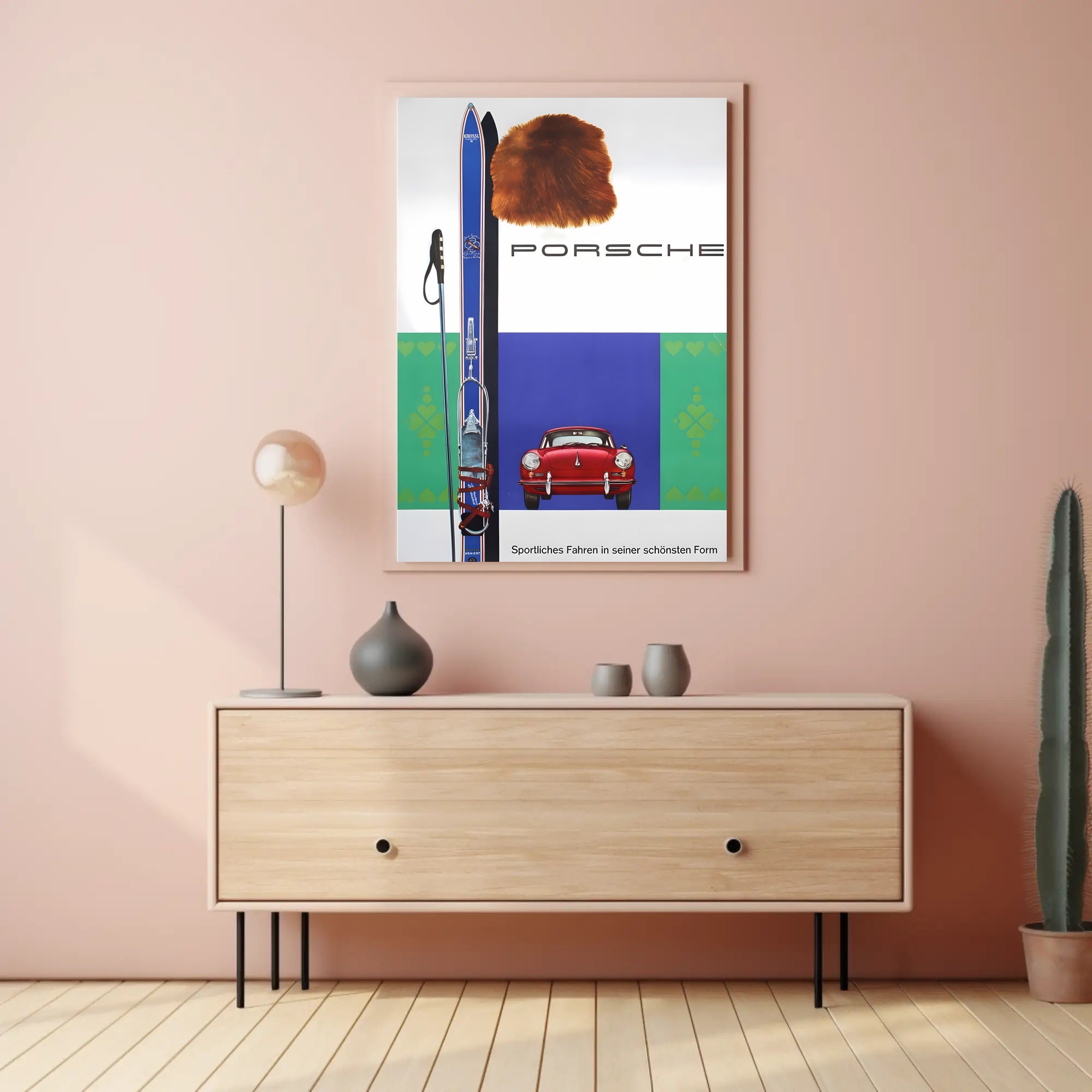 Porsche Winter Sports Elegance Poster