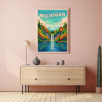 Michigan's Natural Beauty Poster