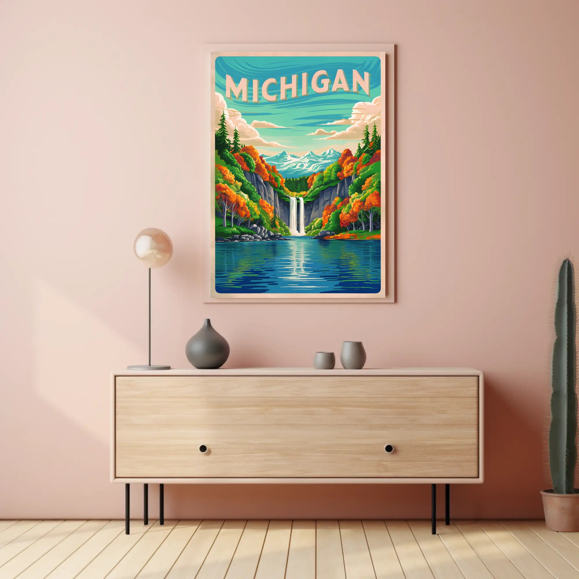 Michigan's Natural Beauty Poster