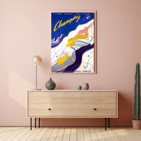 Champéry Adventure Vintage Travel Art Poster PosterGoat