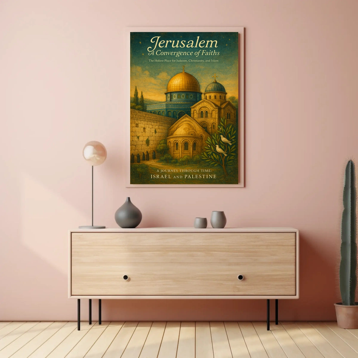 Jerusalem A Convergence Of Faiths Poster