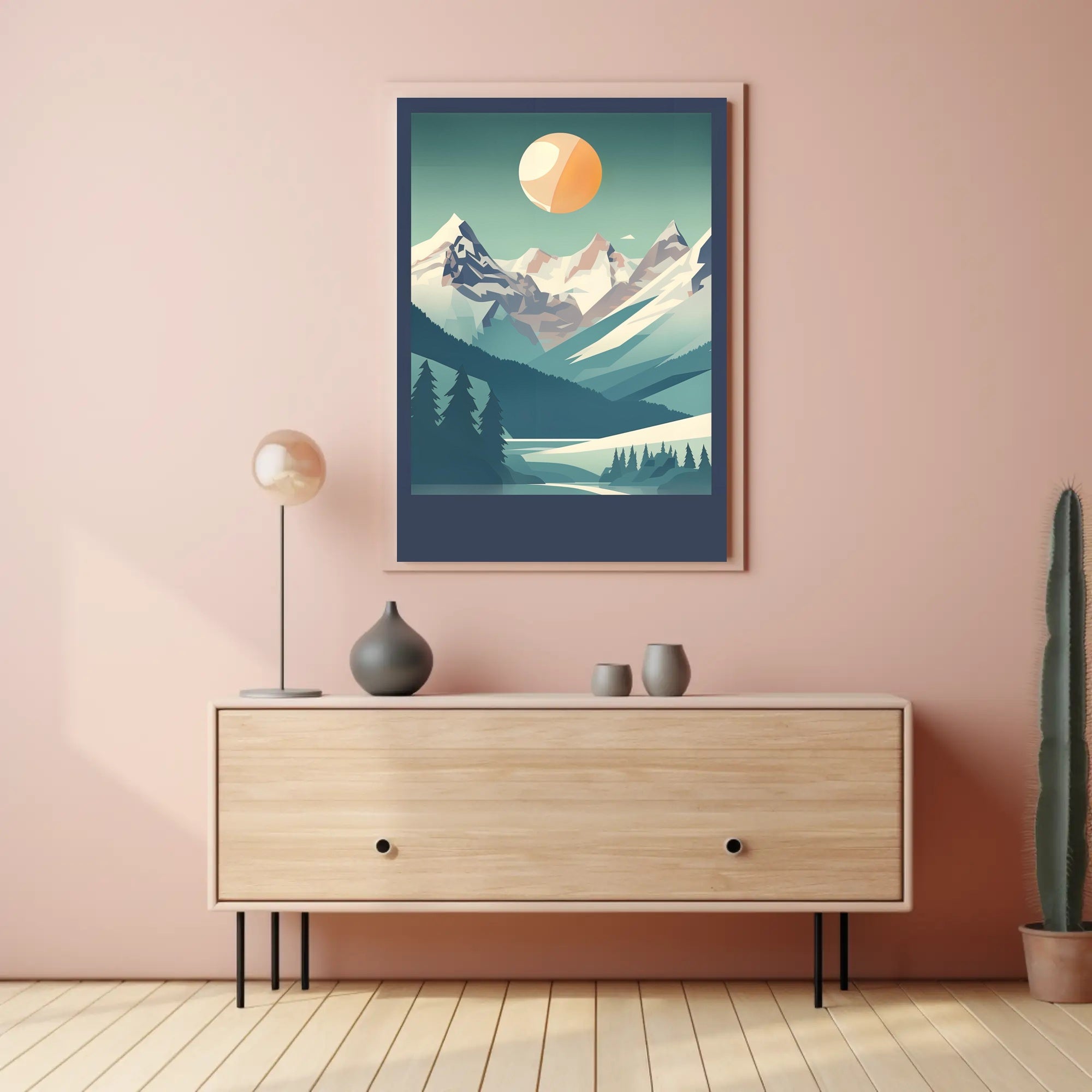Mountain Serenity Poster
