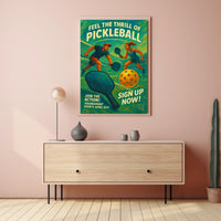 Pickleball Tournament Join the Action Poster