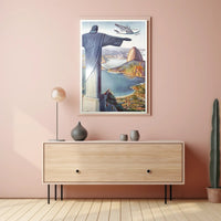 Soaring Over Rio Poster PosterGoat