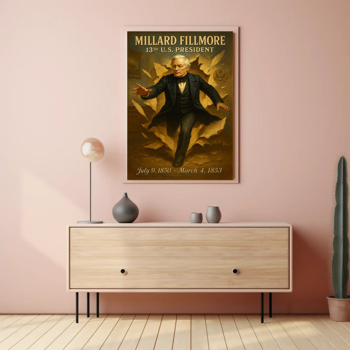 Millard Fillmore 13th U.S. President Poster