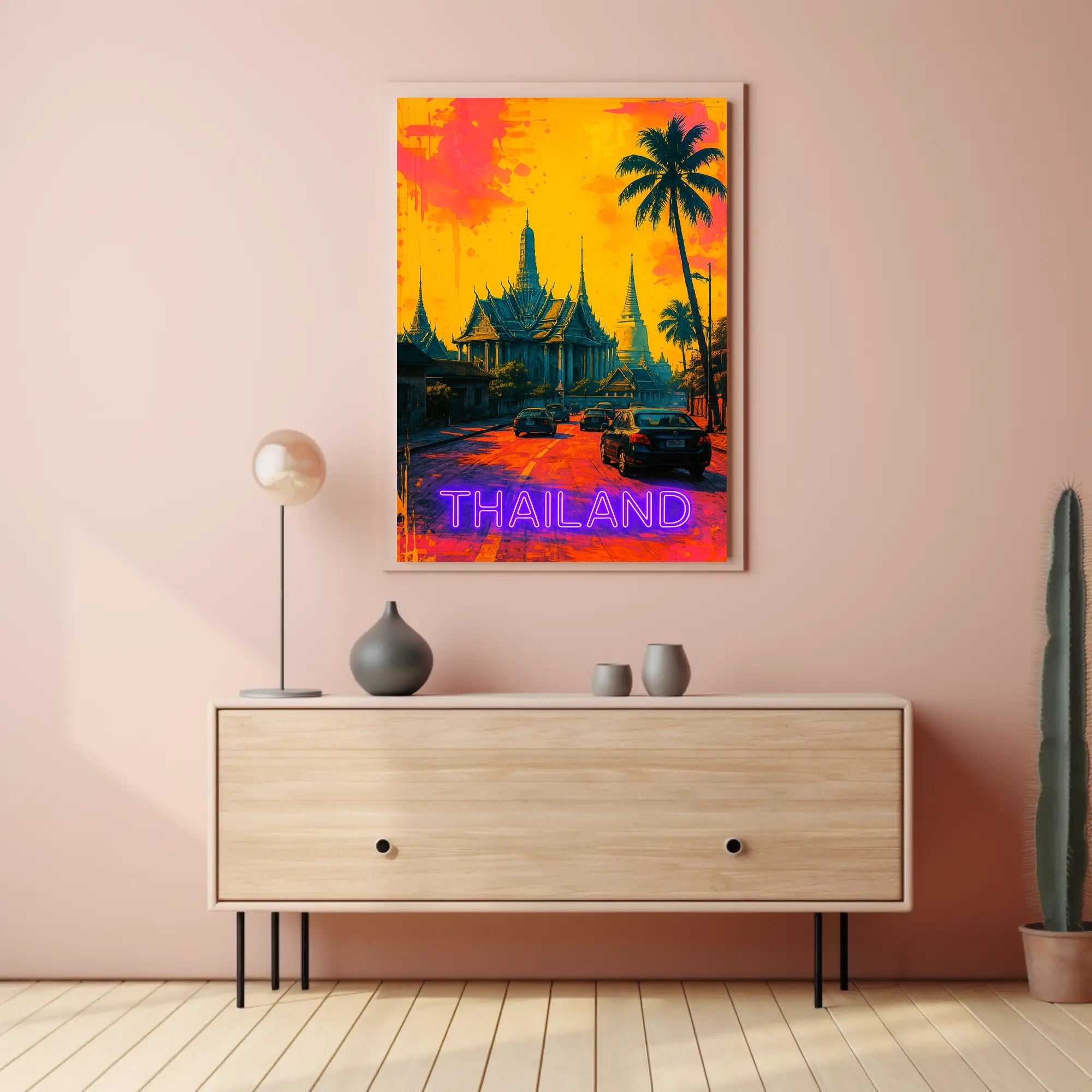 Vibrant Thailand Poster PosterGoat