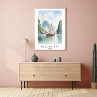 Halong Bay Serenity Travel Poster PosterGoat