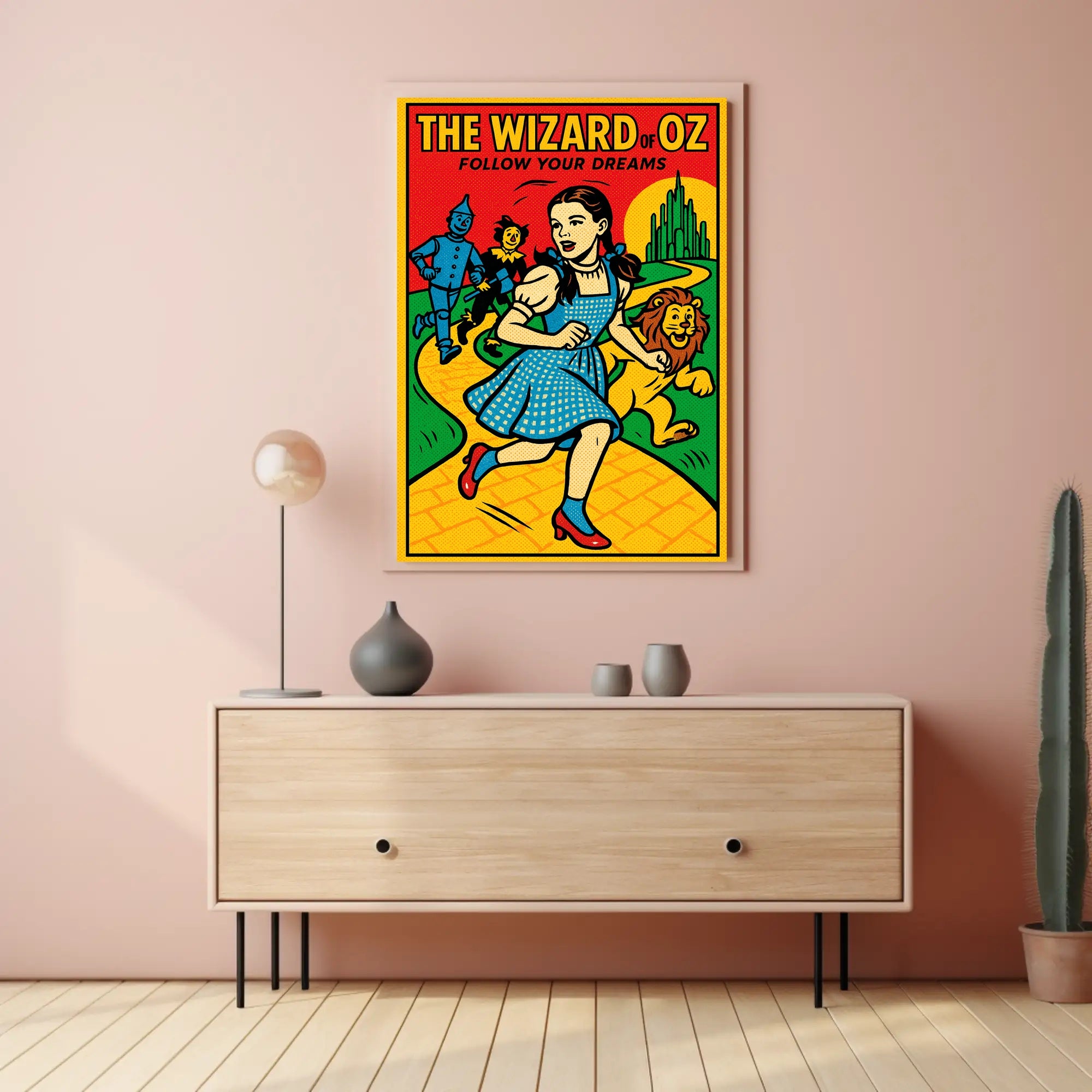 Wizard of Oz Pop Culture Poster PosterGoat