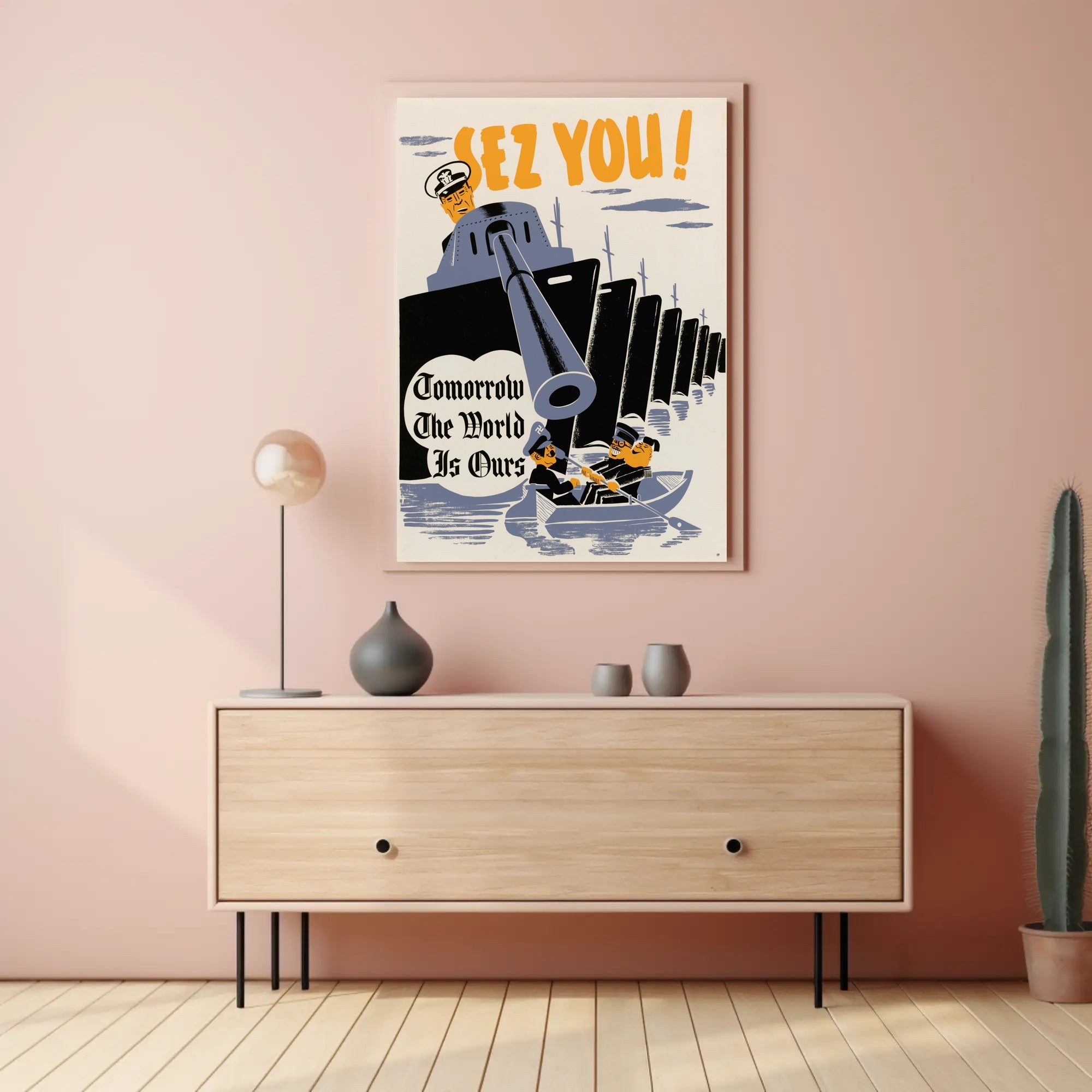 Sez You! Poster PosterGoat