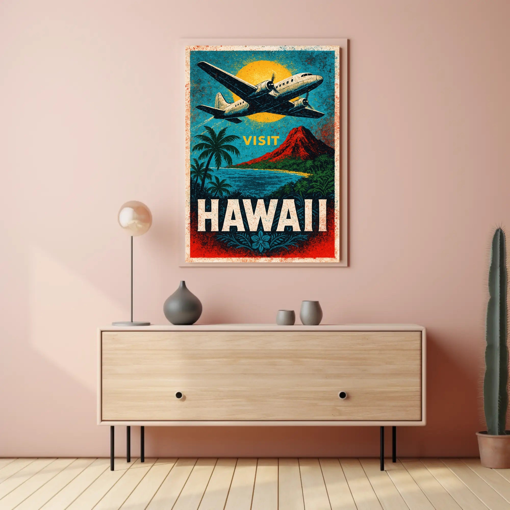 Visit Hawaii Poster PosterGoat