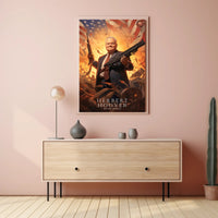 Dynamic Tribute to Herbert Hoover Poster