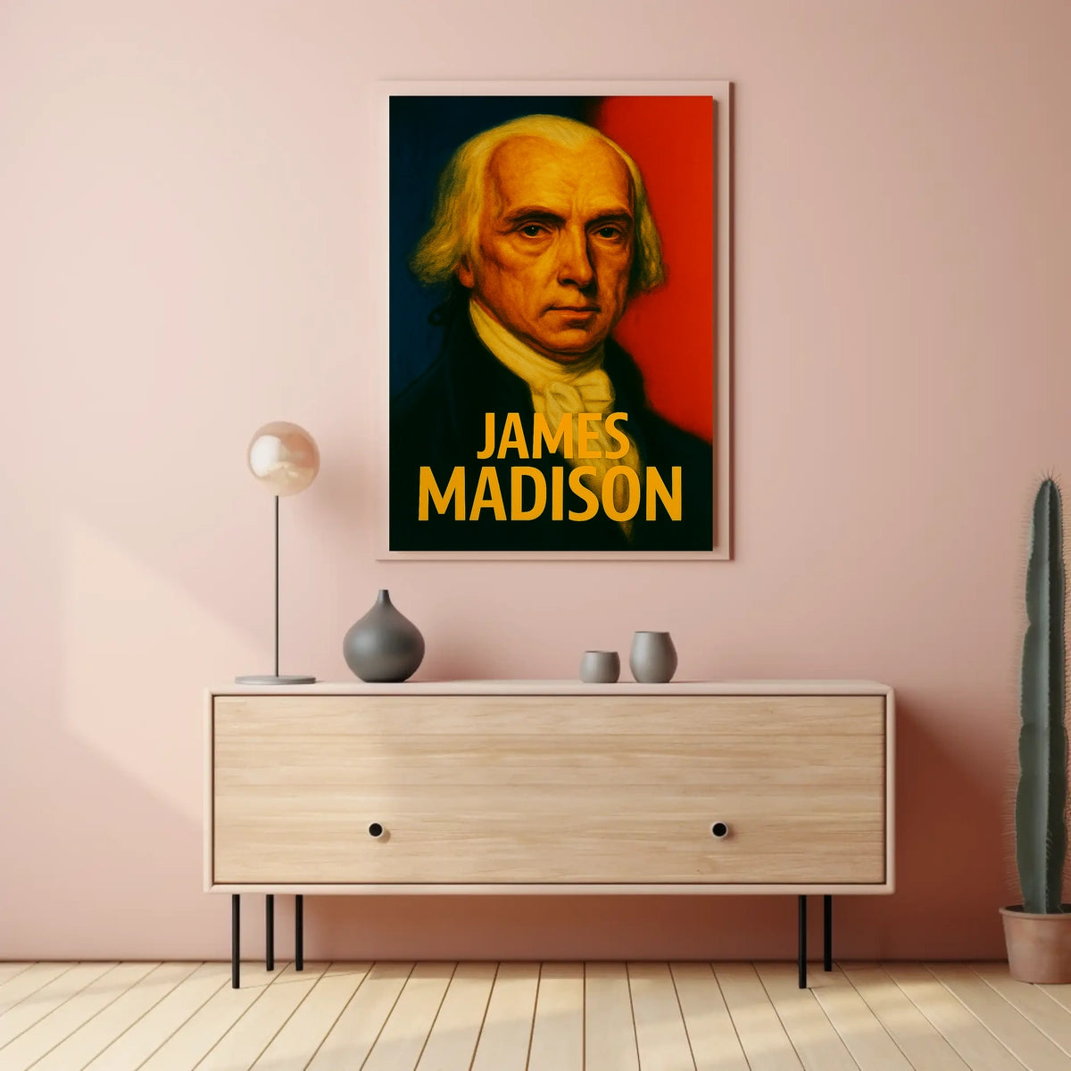 James Madison Heritage Decor Enthusiast Poster