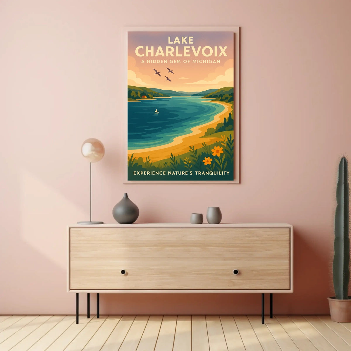 Lake Charlevoix A Hidden Gem Of Poster