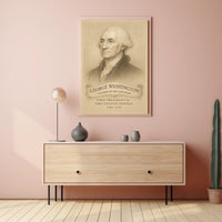 George Washington 1st President Poster