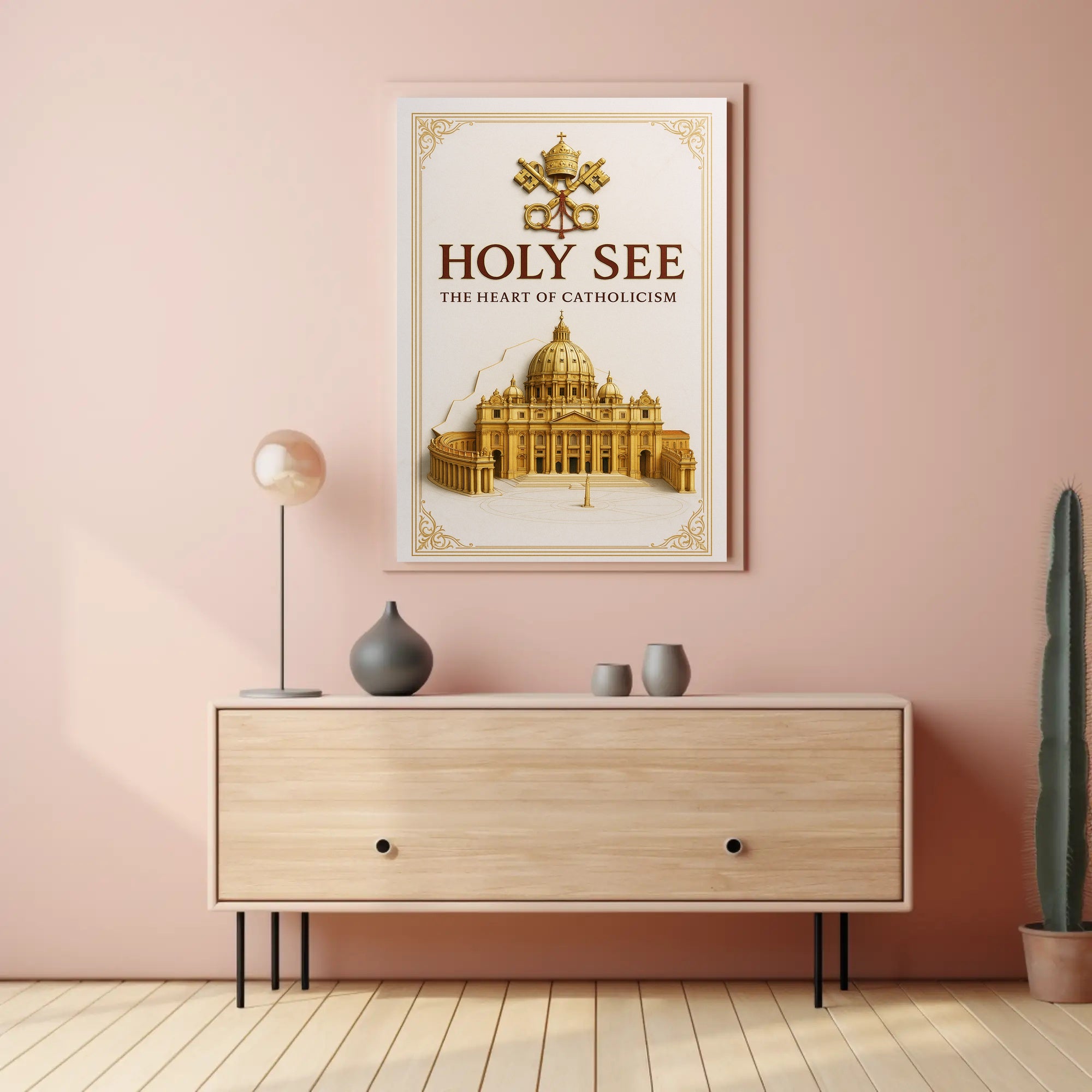 Holy See The Heart of Catholicism Poster PosterGoat