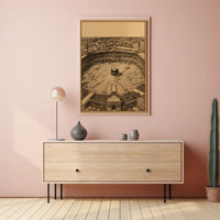 The Grandeur of the Kaaba Poster