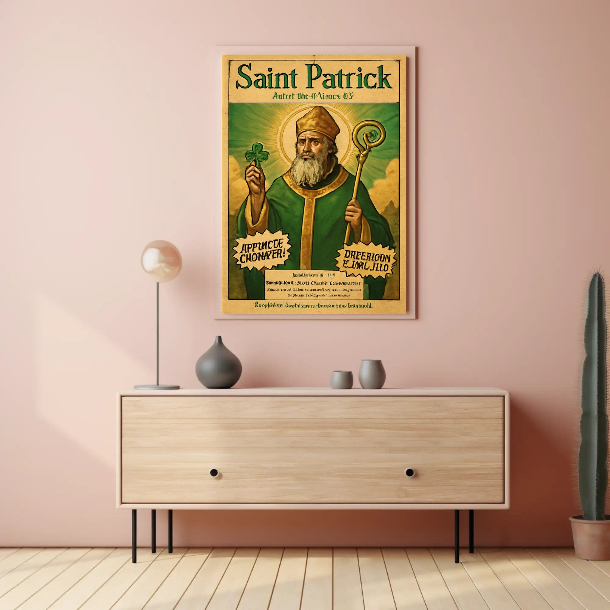 Saint Patrick Poster PosterGoat