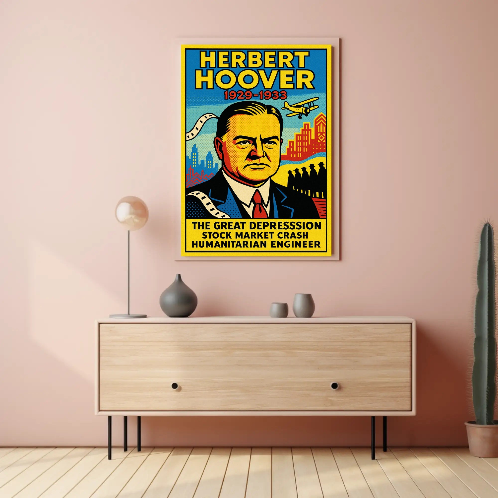 Herbert Hoover 31st President Poster PosterGoat