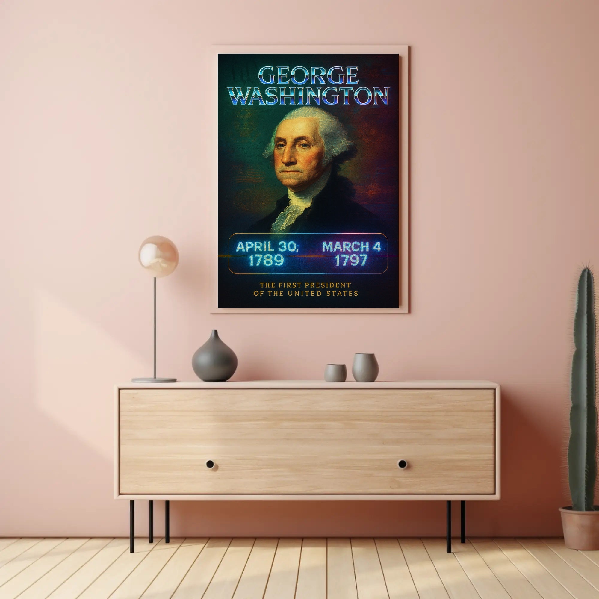 George Washington 1st President Poster PosterGoat