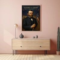 Ulysses S. Grant 18Th President Poster