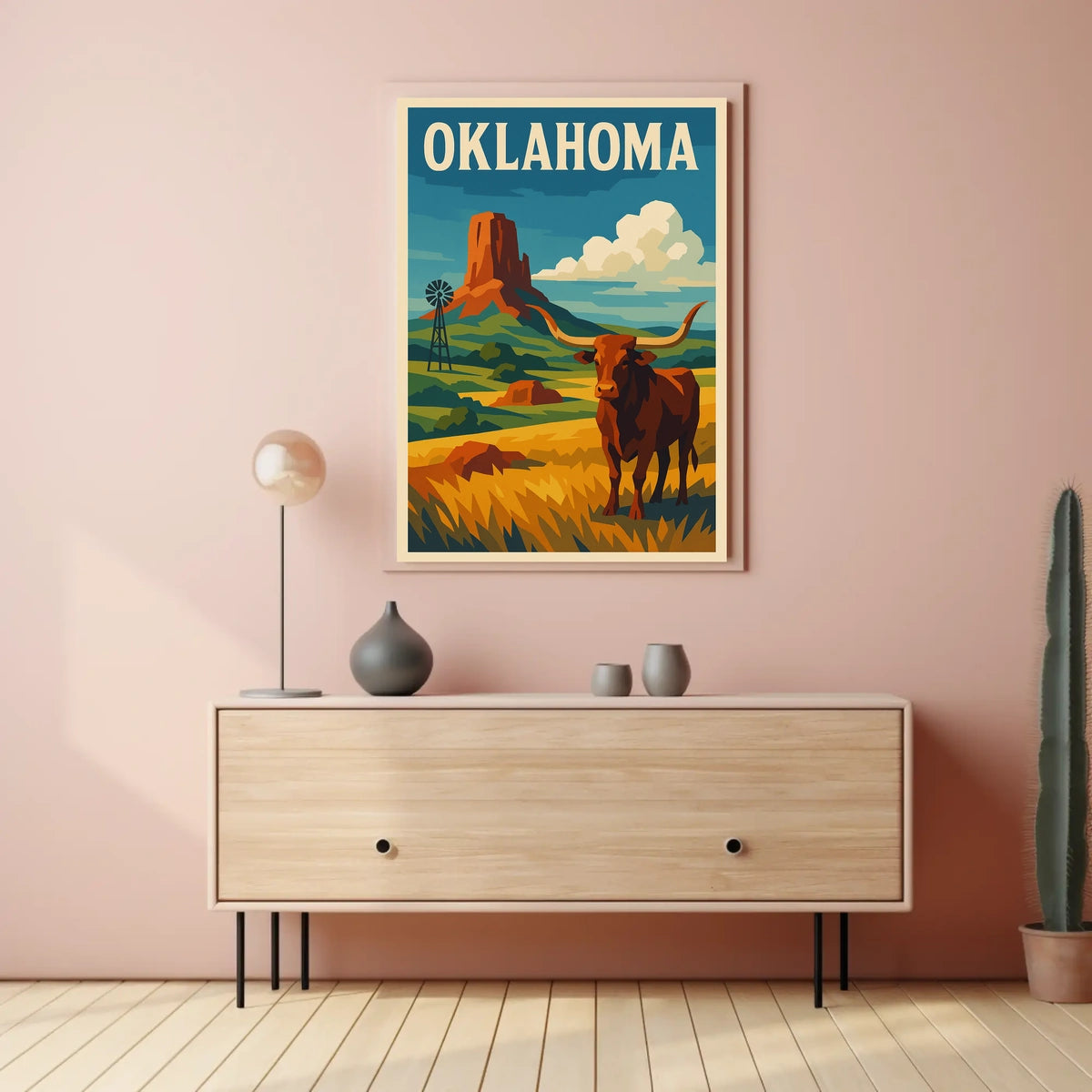 Oklahoma Landscape Poster