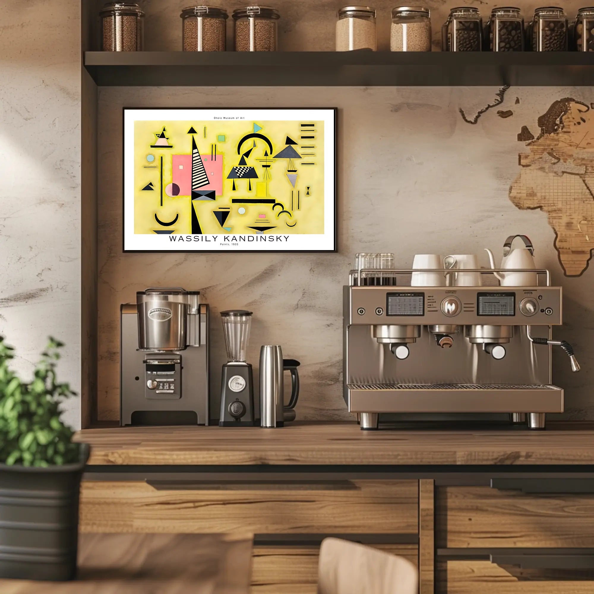 Wassily Kandinsky Points 1920 Poster