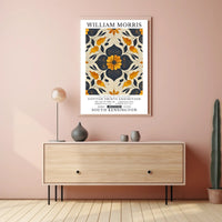 William Morris Cotton Prints Exhibition Poster