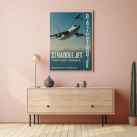 B-47 Stratojet Flying Military Art Print - Poster