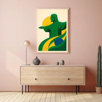 Embrace of Brazil Poster