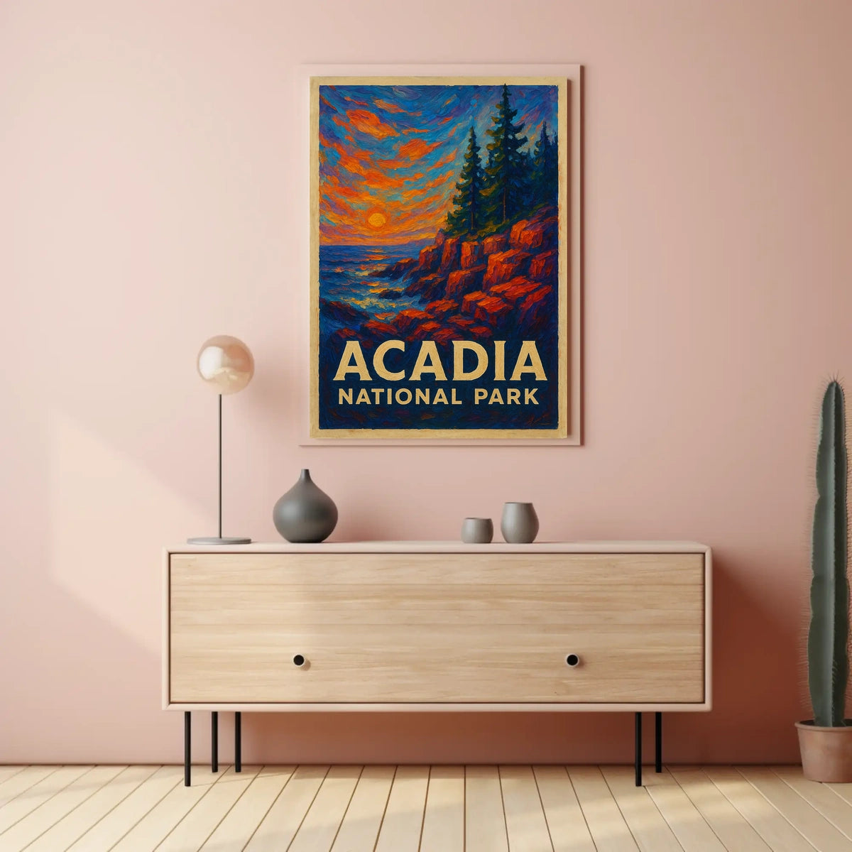 Acadia National Park Scenic Beauty Poster