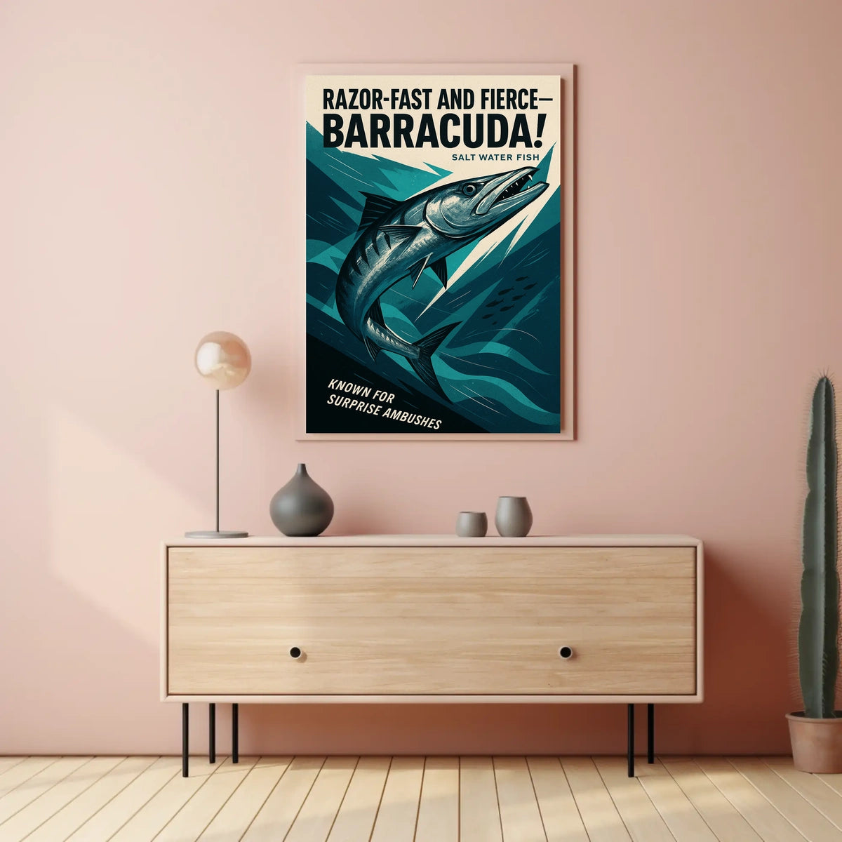 Barracuda Razor-Fast and Fierce Poster