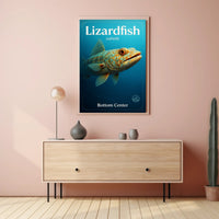 Lizardfish Poster PosterGoat